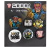 2000 AD / Judge Dredd Button-Set