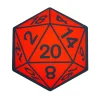 Badezimmer-Matte RPG Würfel W20