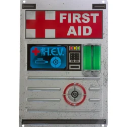 Blechschild Health Charger inspiriert durch Half-Life