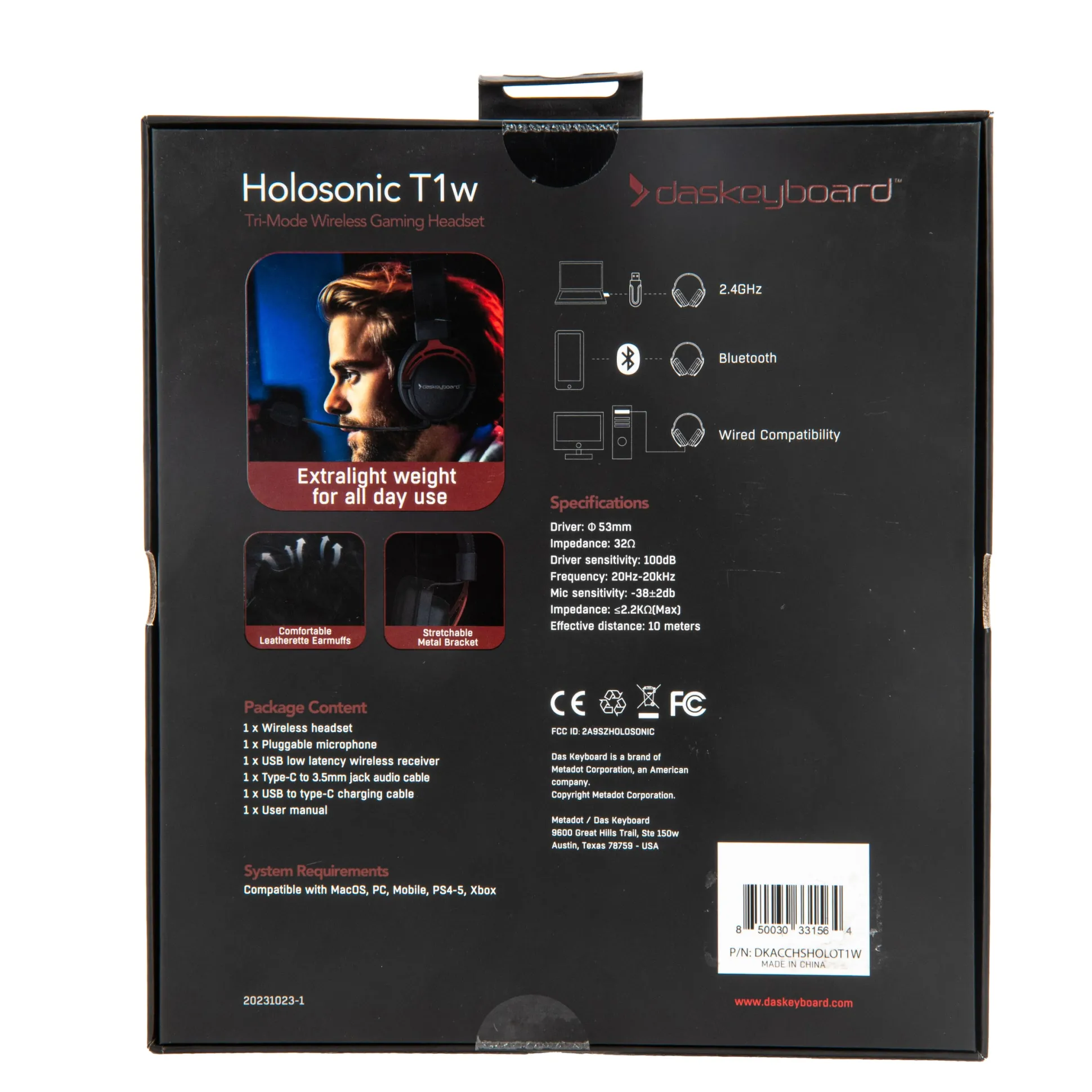 Das Keyboard Holosonic Headsets
