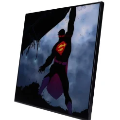 DC Comics Superman Crystal Clear Wandbild