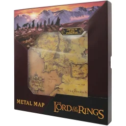 Der Herr der Ringe Mittelerde Metallkarte