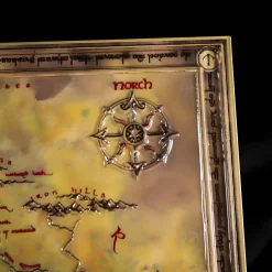 Der Herr der Ringe Mittelerde Metallkarte