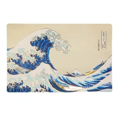 Die Große Welle vor Kanagawa Satz von 4 Tischsets