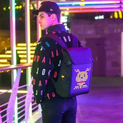 Divoom Pixoo Rucksack mit Pixel Display