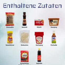 Dosirak-Box mit 10 Zutaten & 25 Rezepten aus Korea