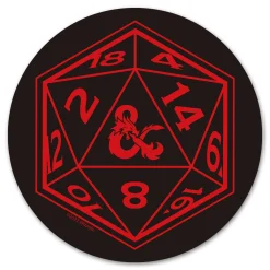 Dungeons & Dragons XL Mauspad und Untersetzer Set