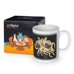 Flying Spaghetti Monster Becher