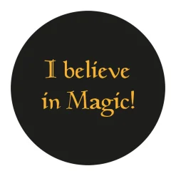 Geek Aufkleber I Believe in Magic