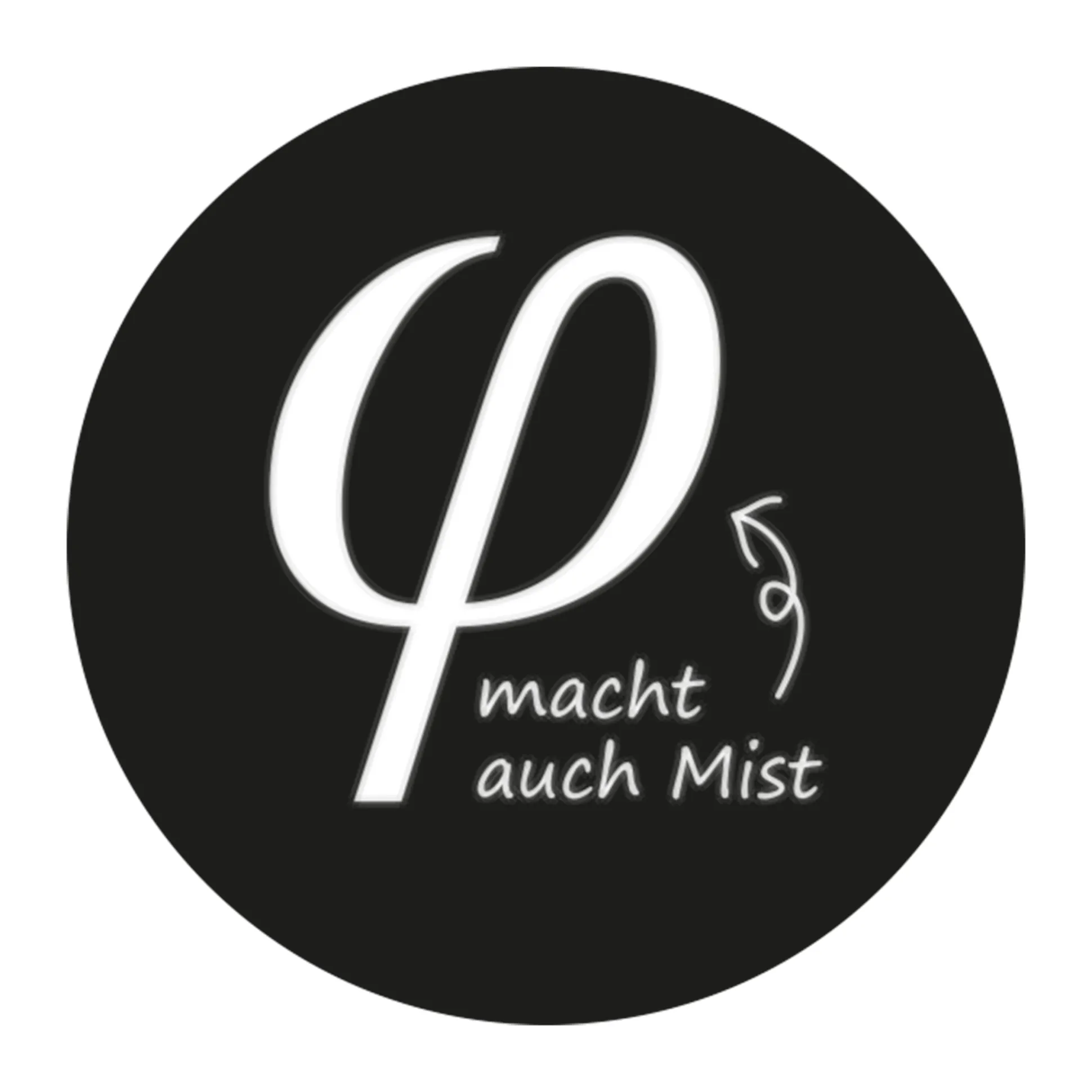 Geek Aufkleber Kleinphi macht auch Mist