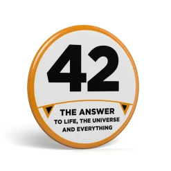 Geek Button 42