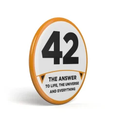 Geek Button 42