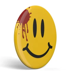 Geek Button Bloody Smiley
