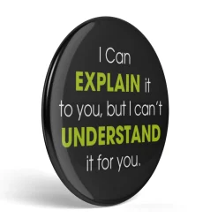 Geek Button Explain vs Understand