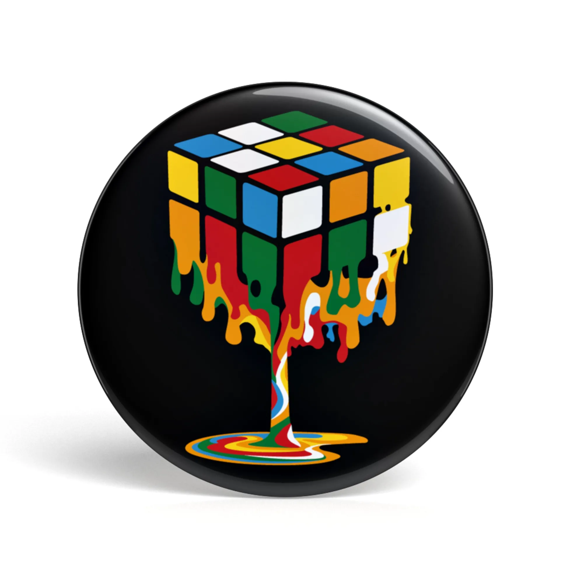 Geek Button Melting Magic Cube