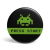 Geek Button Press Start