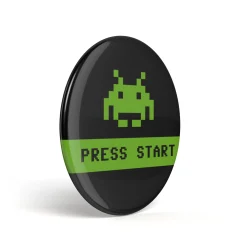 Geek Button Press Start