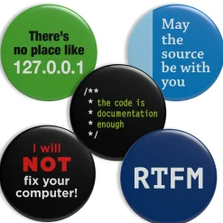 Geek Buttons Thema IT