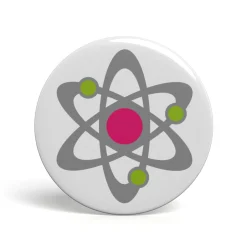 Geek Buttons Thema Naturwissenschaften