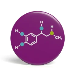 Geek Buttons Thema Naturwissenschaften