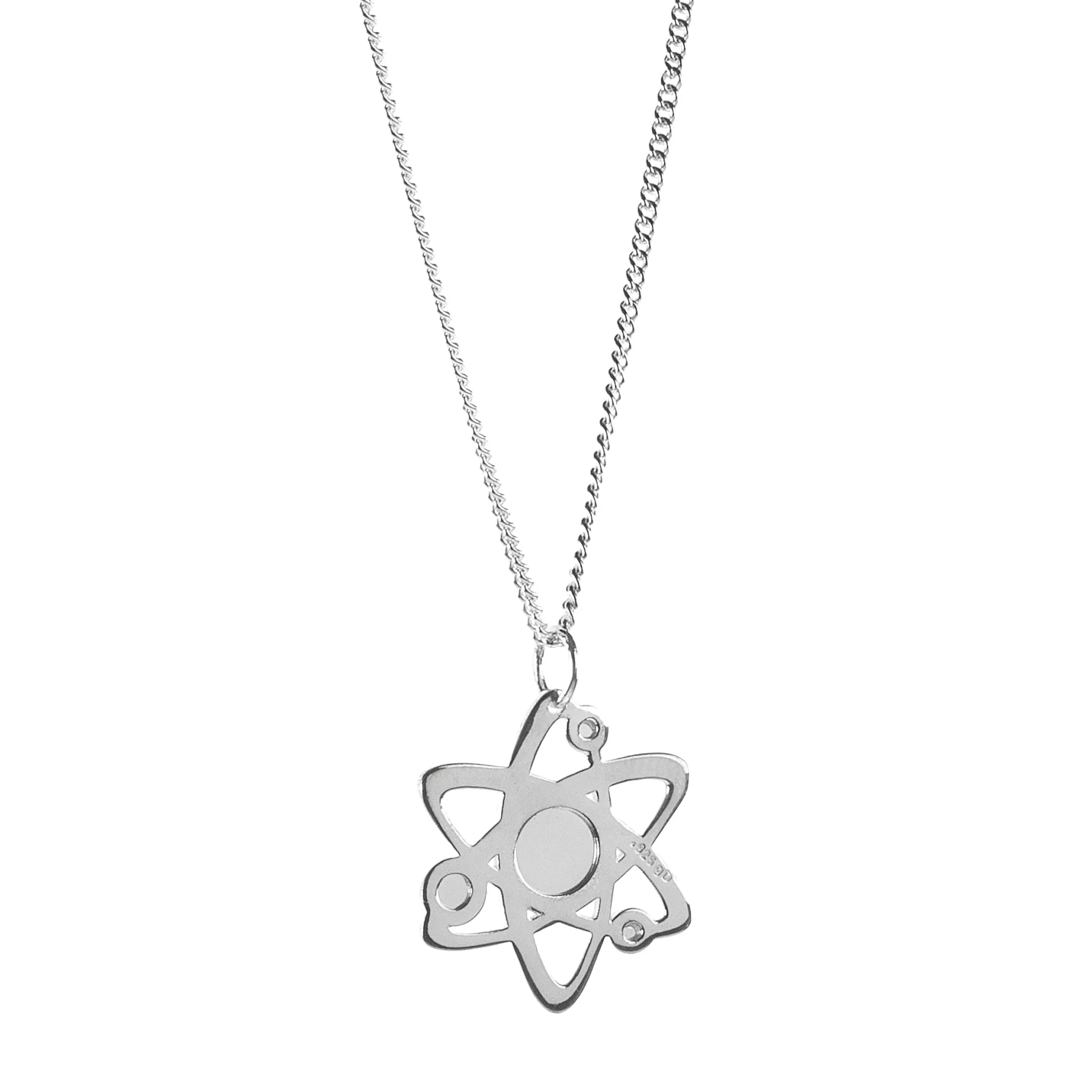 Geek Gem Atommodell-Halskette