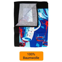 Geschirrhandtuch: Die drei Spülbürsten