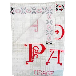 Geschirrhandtuch: Don't Panic