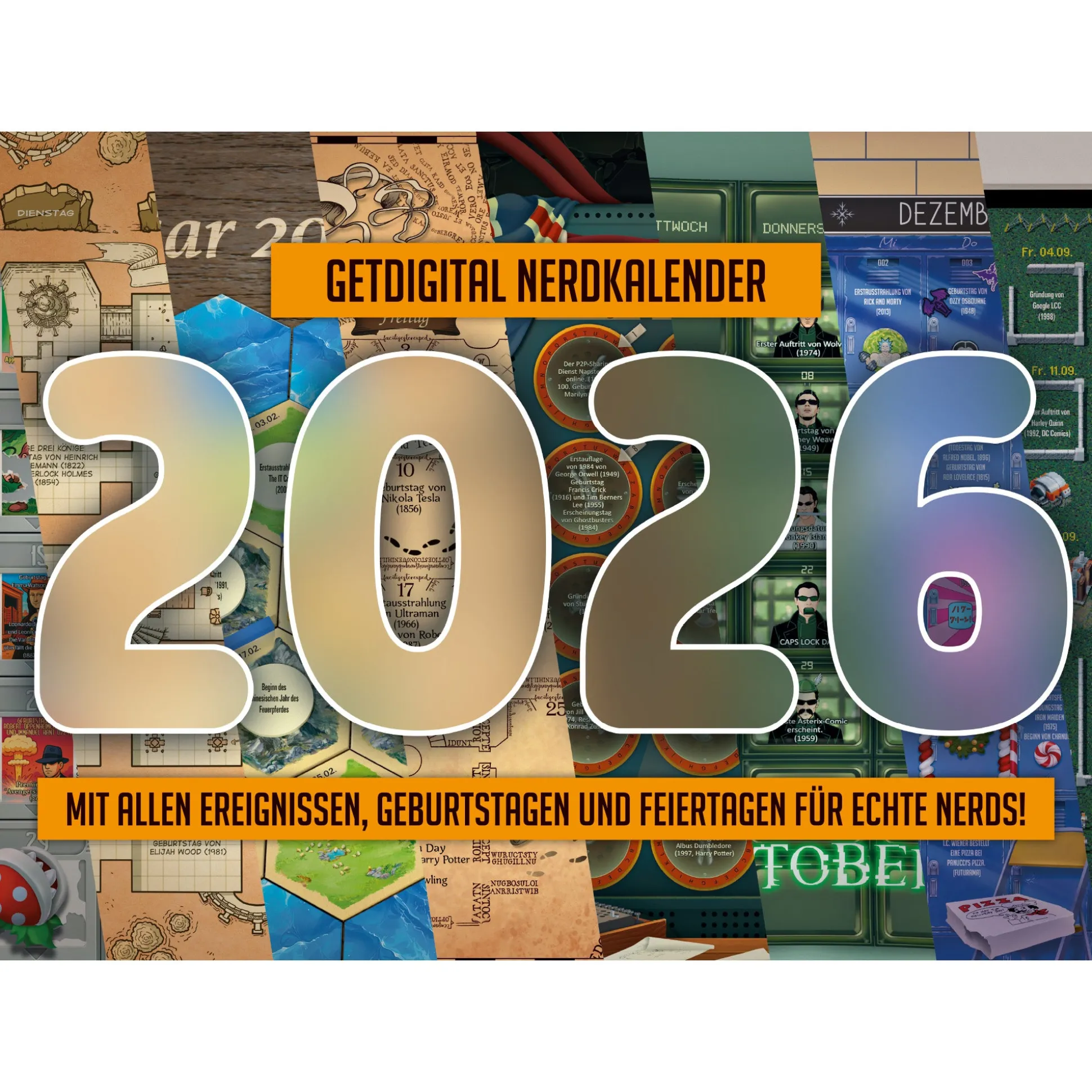 getDigital Nerdkalender 2026