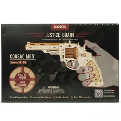 Gummiband-Revolver Holzbausatz