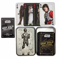 Han Solo in Karbonit Solitaire Kartenspiel