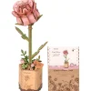 Holzbausatz Pinke Rose