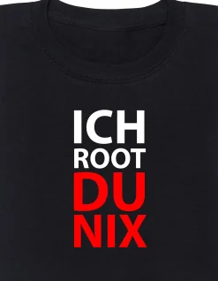 ich root - du nix
