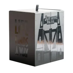 Jurassic Park Lampe: Bernstein mit Mosquito