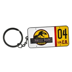 Jurassic Park Nummernschild Schlüsselanhänger
