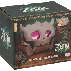 Legend of Zelda Tears of the Kingdom Bokblin-Truhe Licht mit Soundeffekt