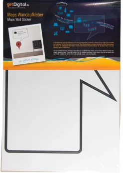 Maps Wandaufkleber