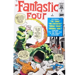 Marvel Blechschild Fantastic Four