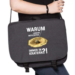 Meteoriten in Kratern