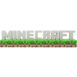 Minecraft Logo Lampe