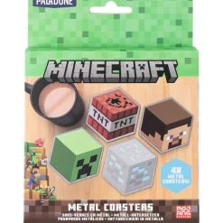 Minecraft Metall Untersetzer