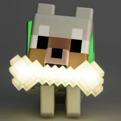 Minecraft Wolf 3D Farbwechsel Lampe