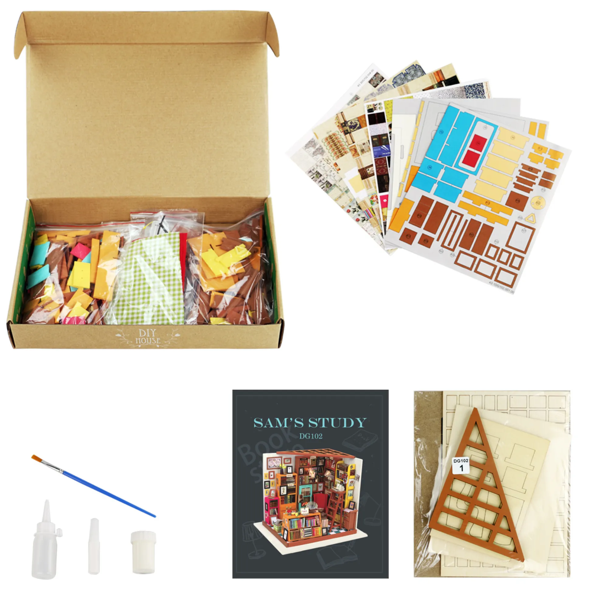 Miniatur-Haus Bausätze