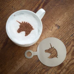 Nerdiges Cappuccino Schablonen-Set