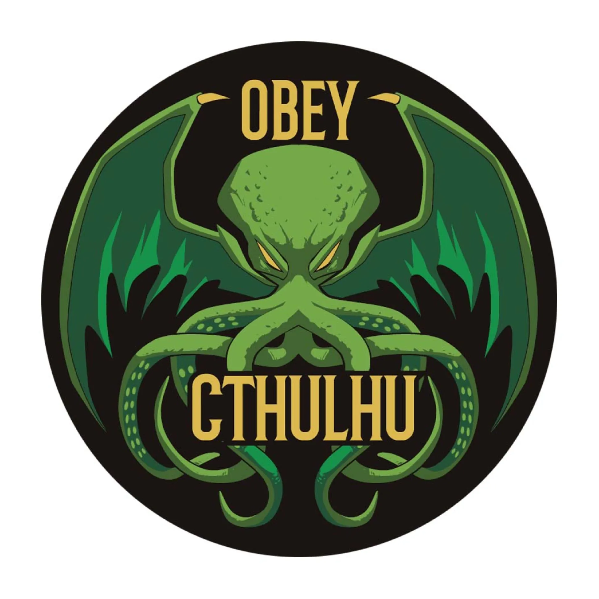 Obey Cthulhu Aufkleber