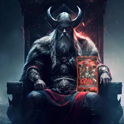 Odin - Erdbeer Weingummi mit Weißer Schokolade und Chili