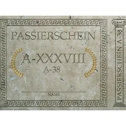 Passierschein A38 10er-Pack