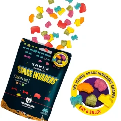 Powerbeärs Gamer PowerUP Fruchtgummis Space Invaders