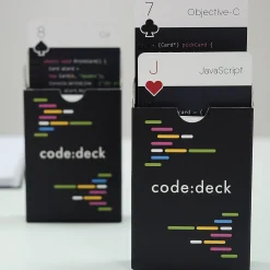Programmiersprachen-Kartenspiel code:deck