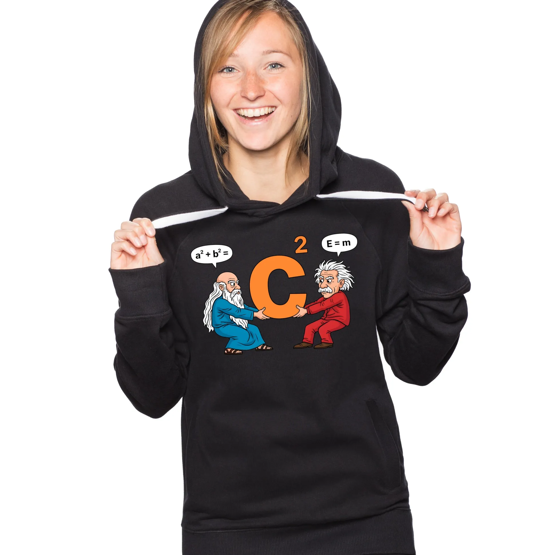 Pythagoras vs. Einstein