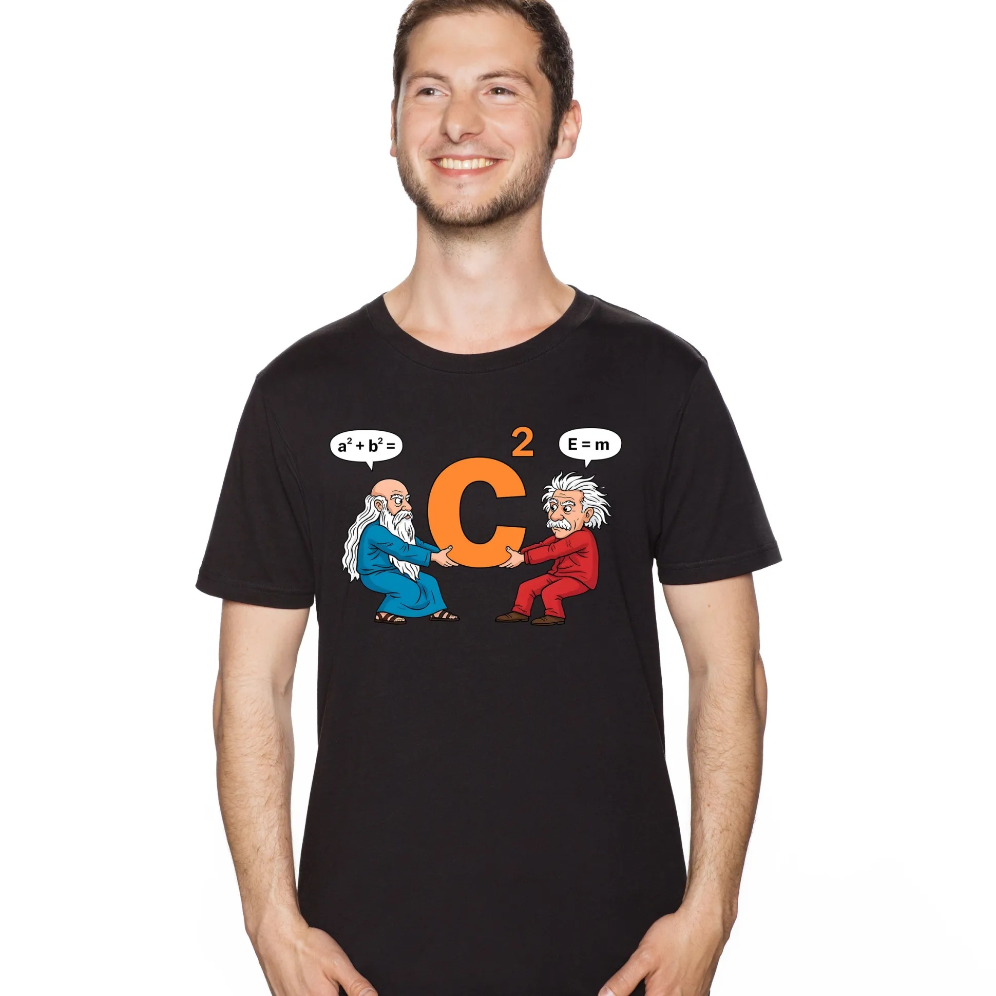 Pythagoras vs. Einstein